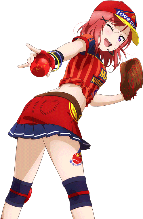 Download Images - Maki Nishikino Baseball (1024x1024), Png Download
