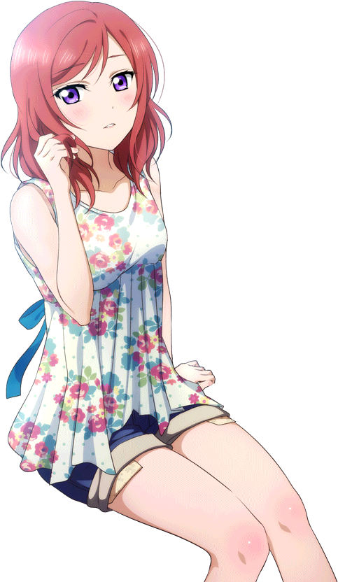 Love Live Maki Transparent (1024x1024), Png Download
