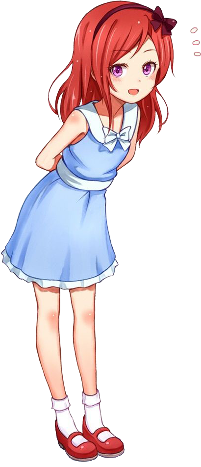Idol Project Yang Telah Saya Buat Pada Beberapa Tahun - Maki Love Live Chibi (471x995), Png Download