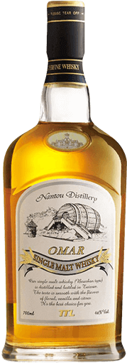 Omar Bourbon Cask Single Malt Whisky - Omar Single Malt Whisky - Bourbon Cask Single Malt (300x600), Png Download