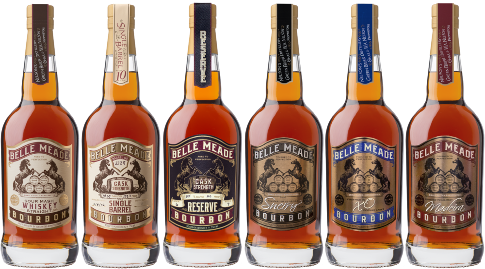 Belle Meade Bourbon Family Of Products - Belle Meade Madeira Cask Finish Bourbon 750ml (1000x555), Png Download