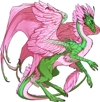 7403700 350 - Flight Rising Cool Dragons (350x350), Png Download