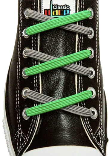 Shop Now - U-lace Classic Mix-n-match No-tie Laces (2 Pack), Bright (365x521), Png Download
