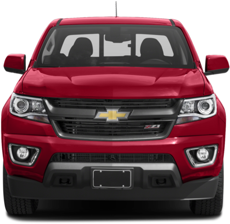 2018 Chevrolet Colorado 4wd Crew Cab - 2017 Nissan Frontier Front View (640x480), Png Download