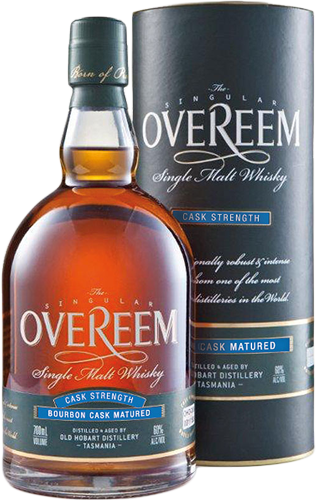 Overeem Bourbon Matured Whisky Is Aged In Ex Bourbon - Old Hobart Overeem Port Matured (cask Strength) Single (316x500), Png Download