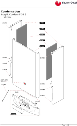 Isosplit Condens F 35 E - Diagram (300x424), Png Download