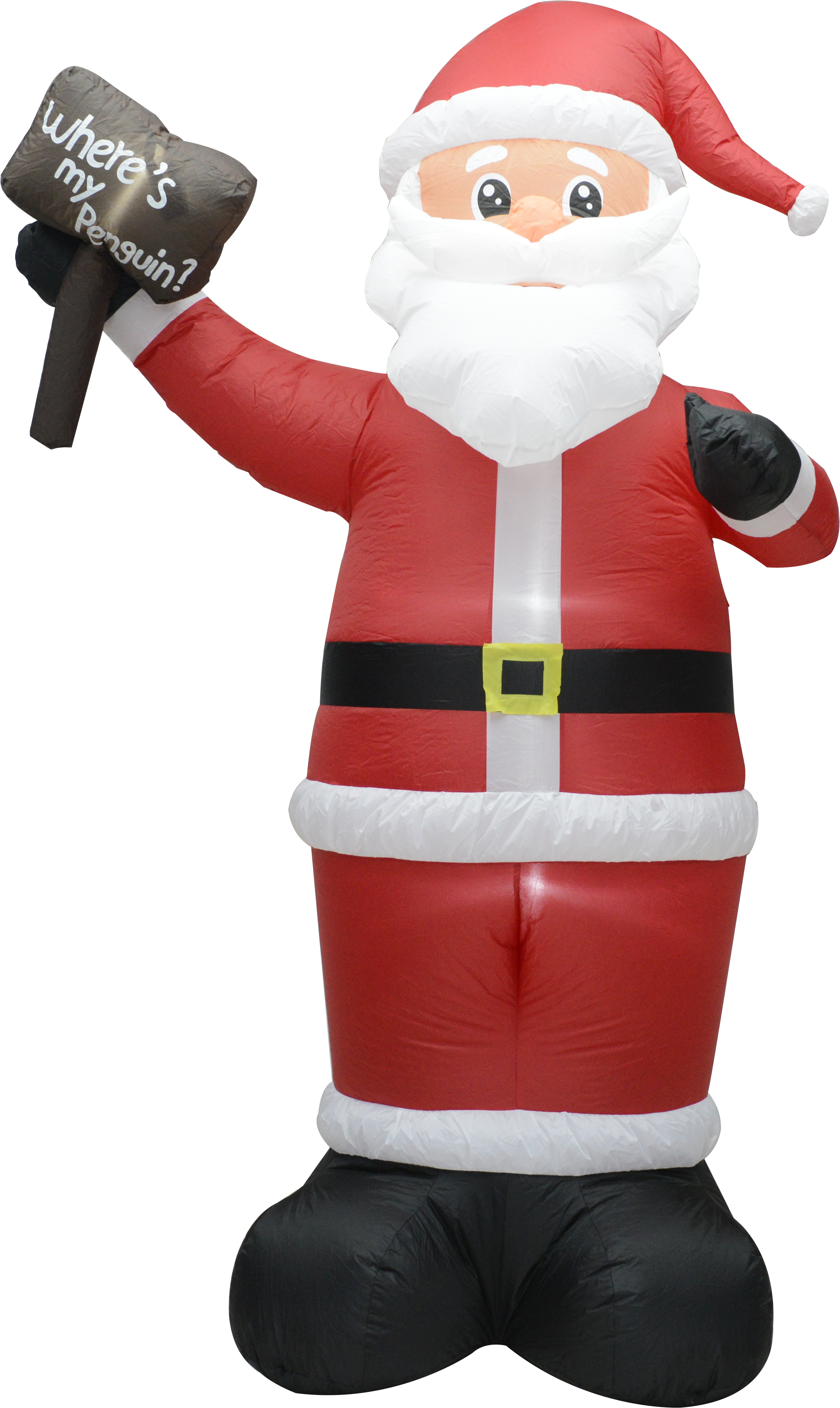Fashionlite 8 Feet Christmas Xmas Inflatable Placard - Bestparty 13 Ft Inflatable Party Giant Santa Claus (4252x4252), Png Download