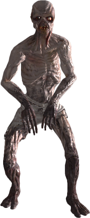 Swamp Ghoul - Feral Ghoul Roamer (300x700), Png Download