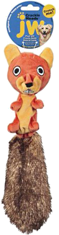 Skip To The Beginning Of The Images Gallery - Jw Pet Company Crackle Heads Skippy Squirrel Dog Toy, (800x800), Png Download