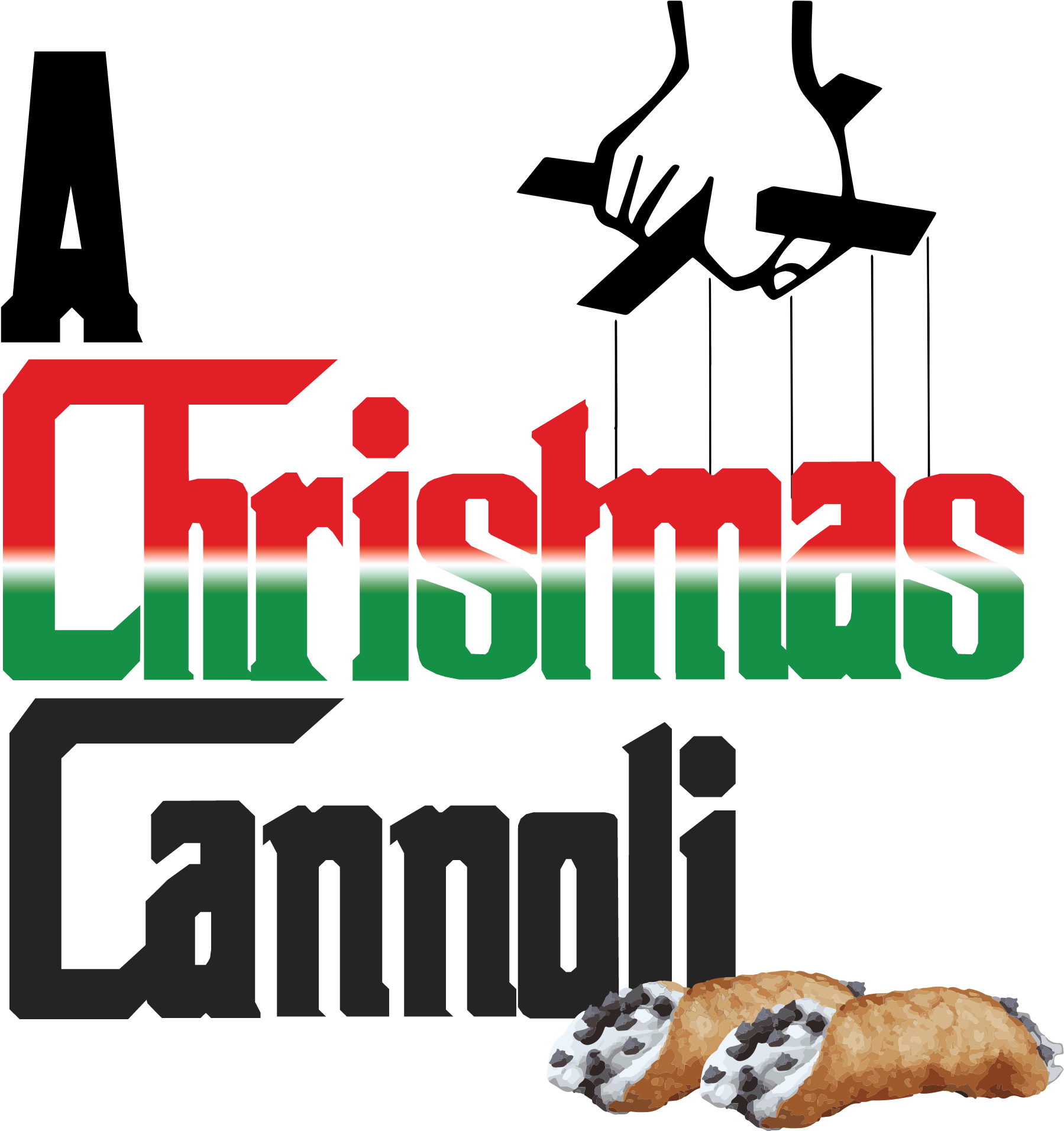 A Christmas Cannoli - Carrollwood Players Inc (2100x2121), Png Download