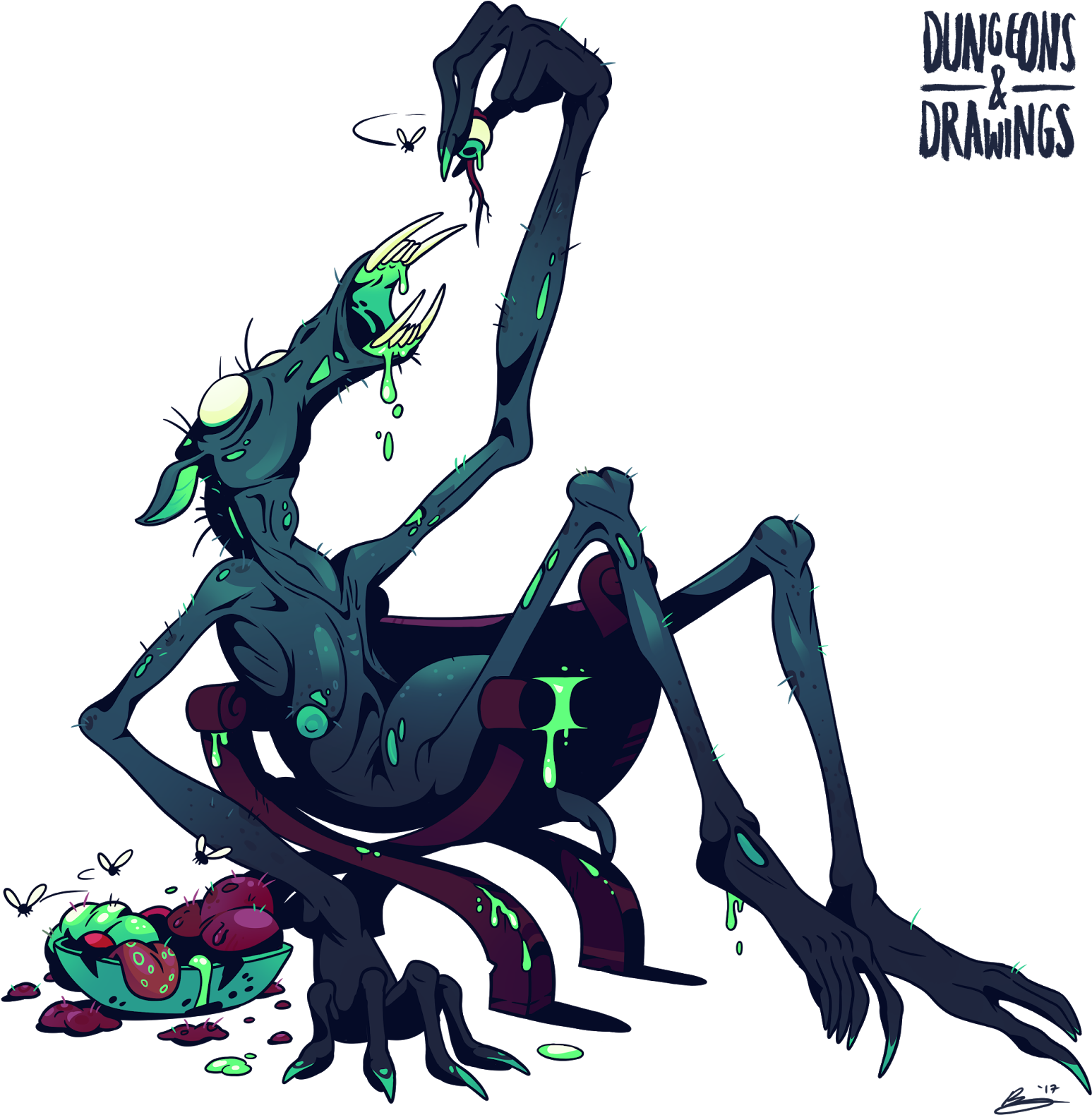 Ghoul - Lovecraft Ghoul (1600x1600), Png Download