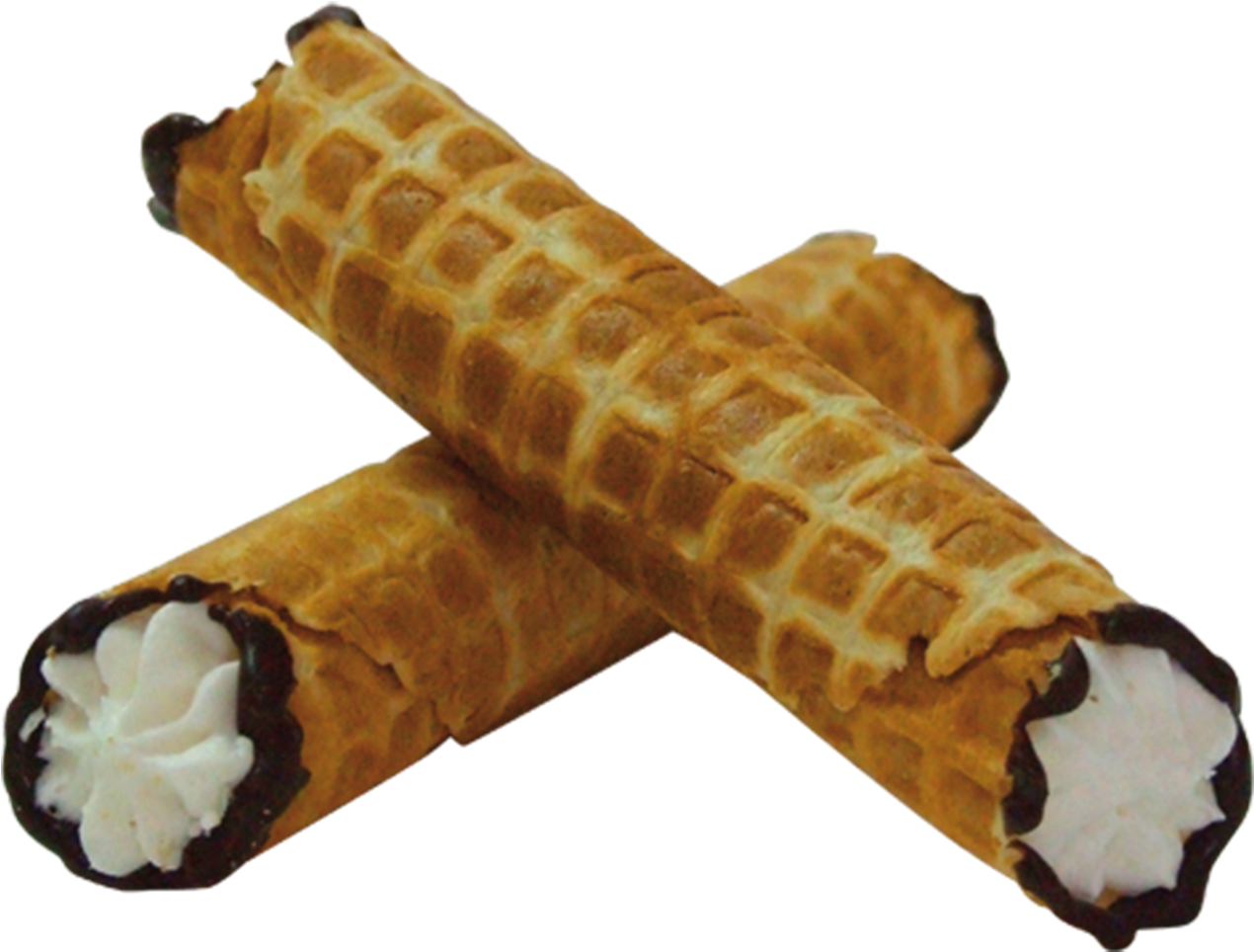 Waffle Rolls ”vanillin” - Pastry (1500x1500), Png Download
