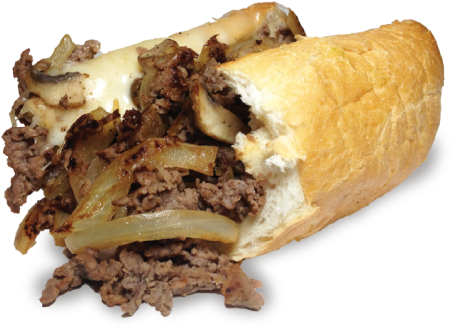 Philly Cheese Steak - Philadelphia (468x350), Png Download
