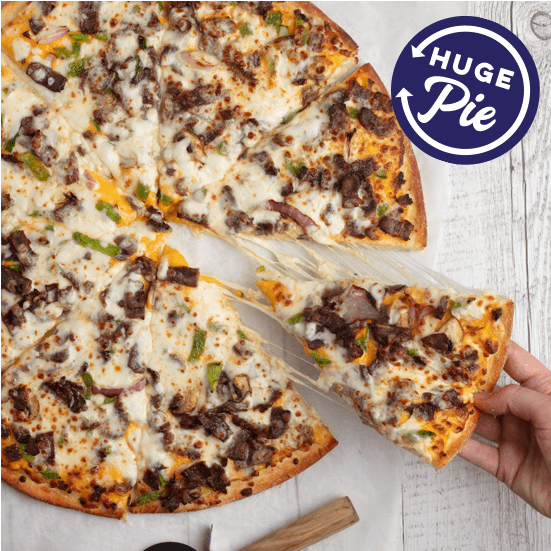 The Big Philly Cheese Steak - Cheesesteak (800x550), Png Download