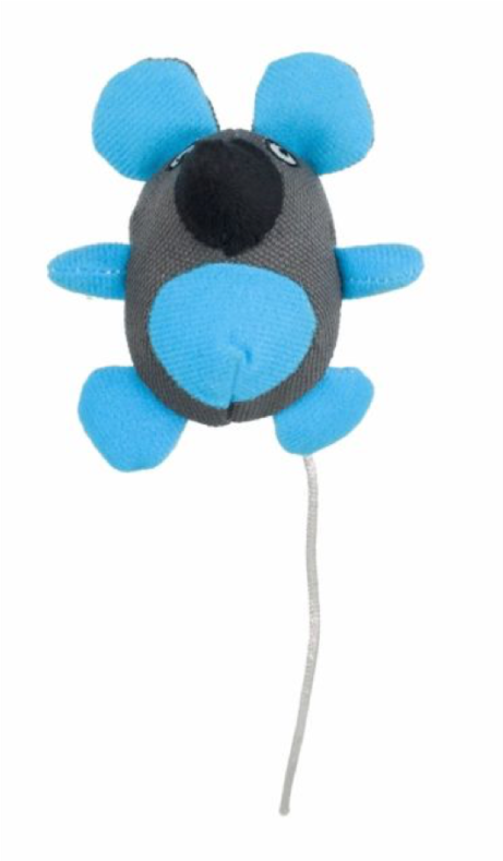 Home / Cat / Cat Toys - Catnip Toys Trixie Glowing Mouse, Phosphorescent, Fabric (768x788), Png Download