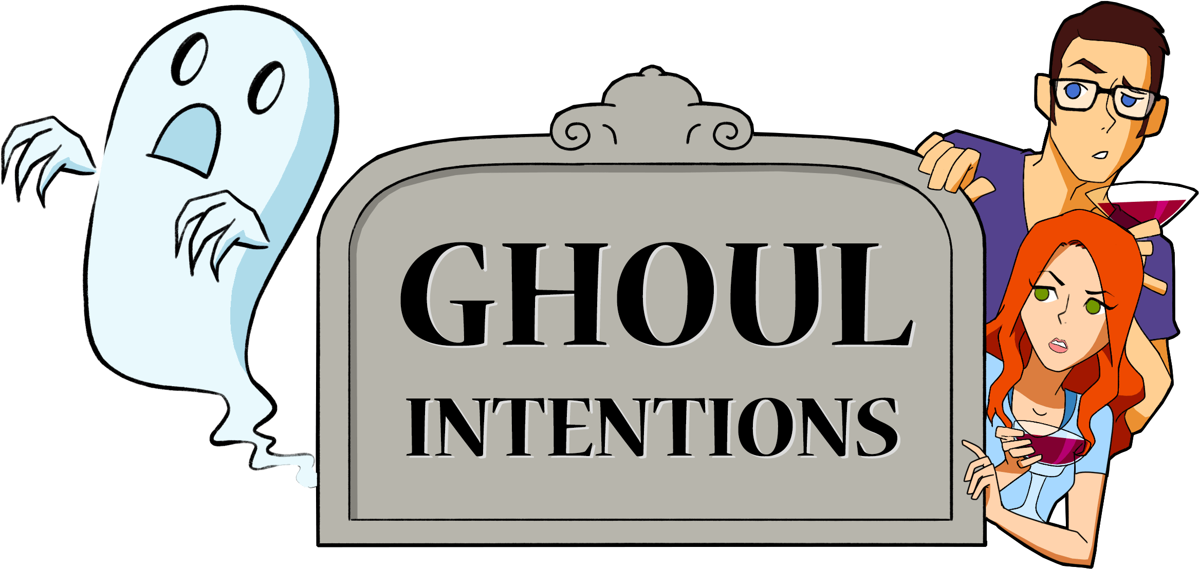 Ghoul Intentions - Twitch.tv (2362x1124), Png Download