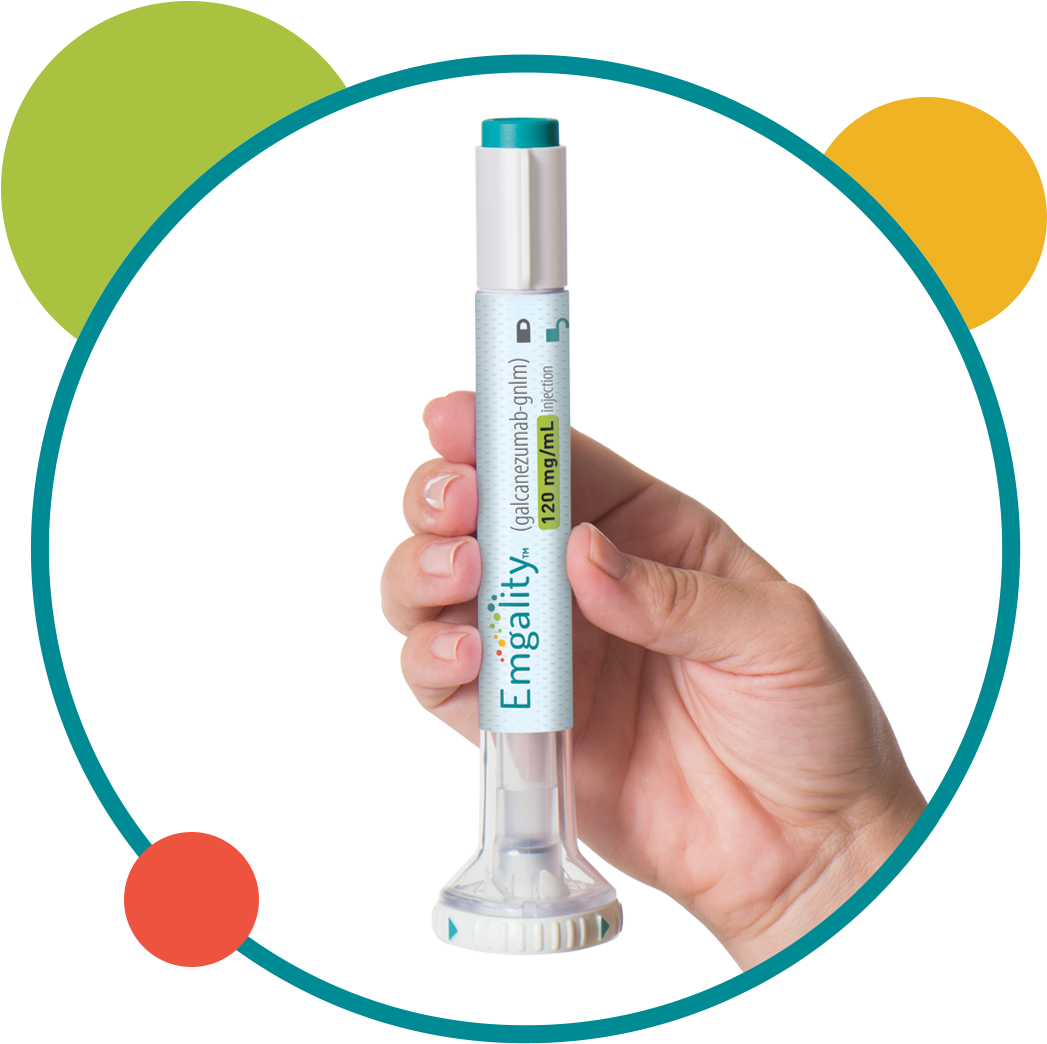 Emgality Comes In An Easy To Use, Self Injectable Pen - Casuarina Primary School (1200x1200), Png Download
