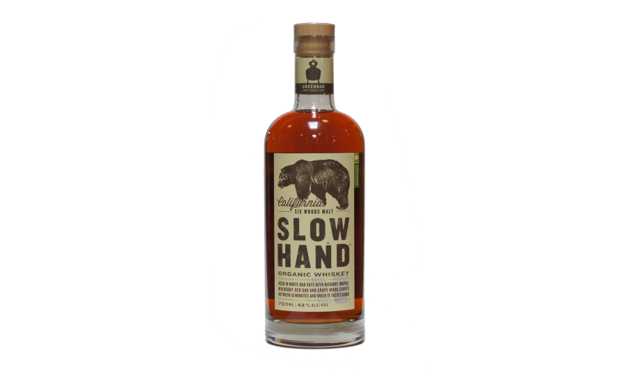Slow Hand Six Woods Malt Whiskey - Slow Hand Organic Whiskey 750ml (900x550), Png Download