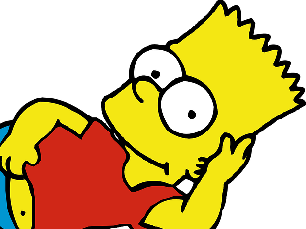 Photo Courtesy Of Pixabay - Bart Simpson Transparent Drinking (621x465), Png Download
