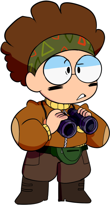 Calvin Chester Capanni - Cartoon (599x851), Png Download
