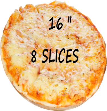 Cheese Large - California-style Pizza (374x390), Png Download