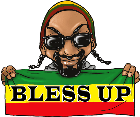 Snoop Dog - Reggae Funny (600x493), Png Download