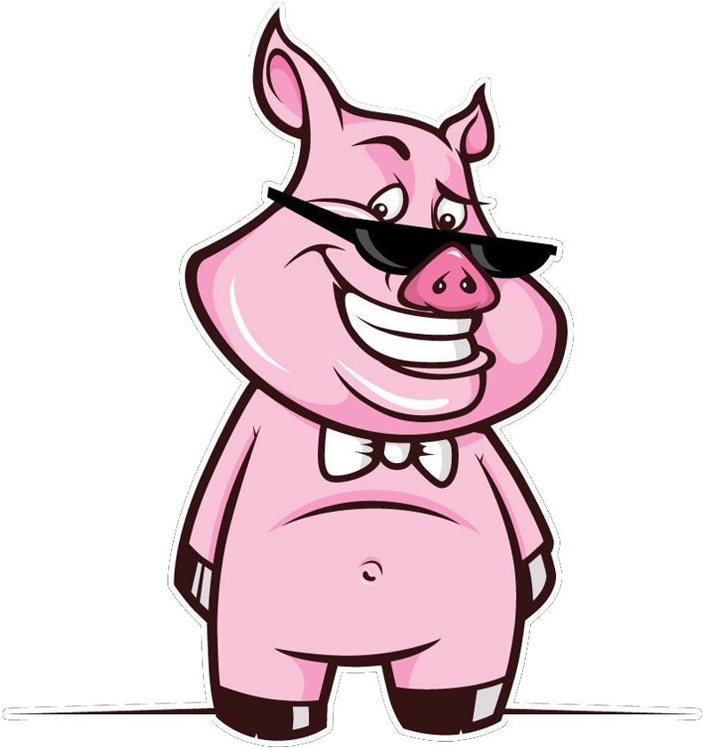 Piggy's In Saskatoon - Welcome Piggys (800x849), Png Download