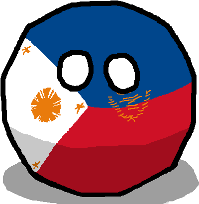 First Philippine Republicball Republika Ng Pilipinas - Jordan Countryball (500x500), Png Download
