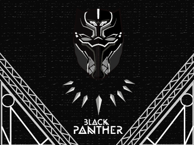 Black Panther Illustration Marvel Free Throw Wakanda - Wakanda (400x300), Png Download