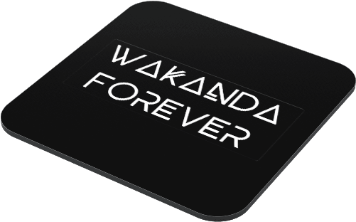 Wakanda Forever Coaster - Wakanda (500x500), Png Download