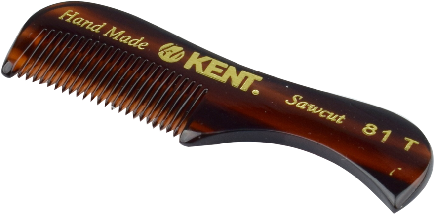Alpha Grooming Kent 81t Hair Beard Moustache Comb Hair - Hairdresser (1024x1024), Png Download