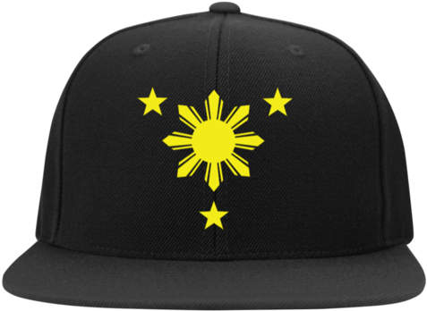 Philippines Sun And Stars Snapback Cap - Baseball Cap (480x480), Png Download