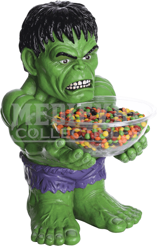 Hulk Candy Bowl Holder (850x850), Png Download
