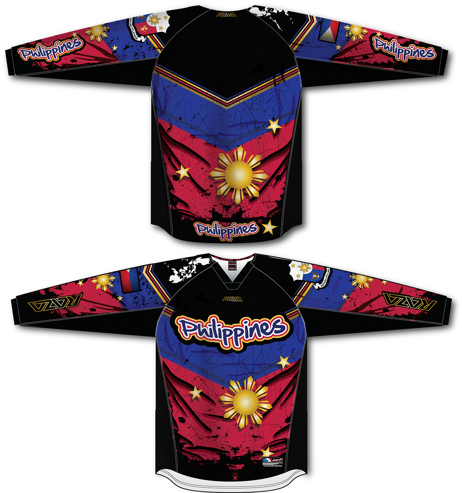 Philippines Tm2 Jersey - Filipino Paintball Jersey (1500x1615), Png Download