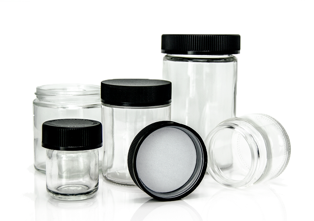 53mm Child Resistant Cap Black, Child Resistant Lid - Jar (1000x742), Png Download