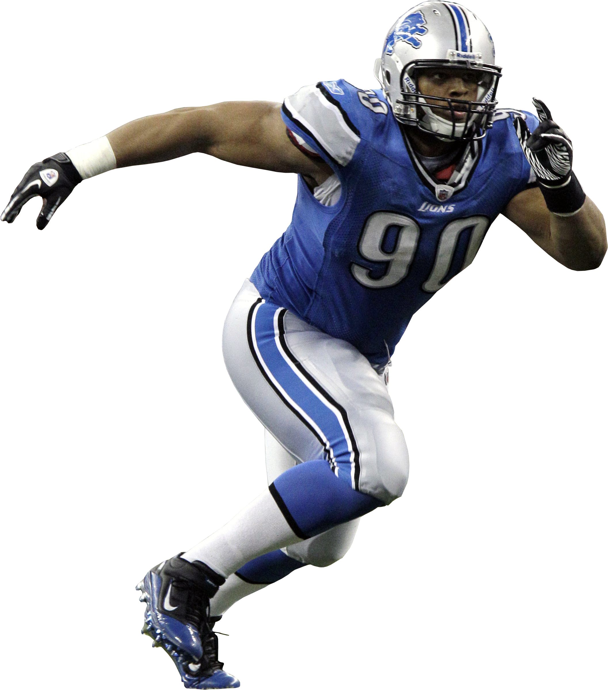 Nfl Football Png Download - American Football Player Png (2440x2816), Png Download