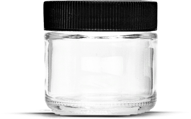 Original Glass Jar Black Screw Cap - Kitchen Scale (1000x1000), Png Download