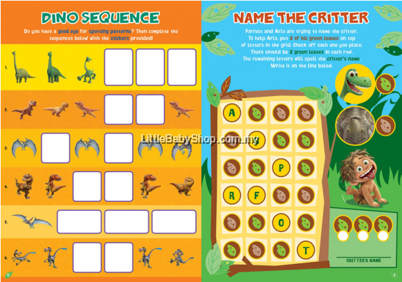 Disney Pixar The Good Dinosaur Arlo's Special Activity - The Good Dinosaur (580x580), Png Download