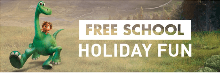 The Good Dinosaur At Wollongong Central - Good Dinosaur Door Poster (870x310), Png Download