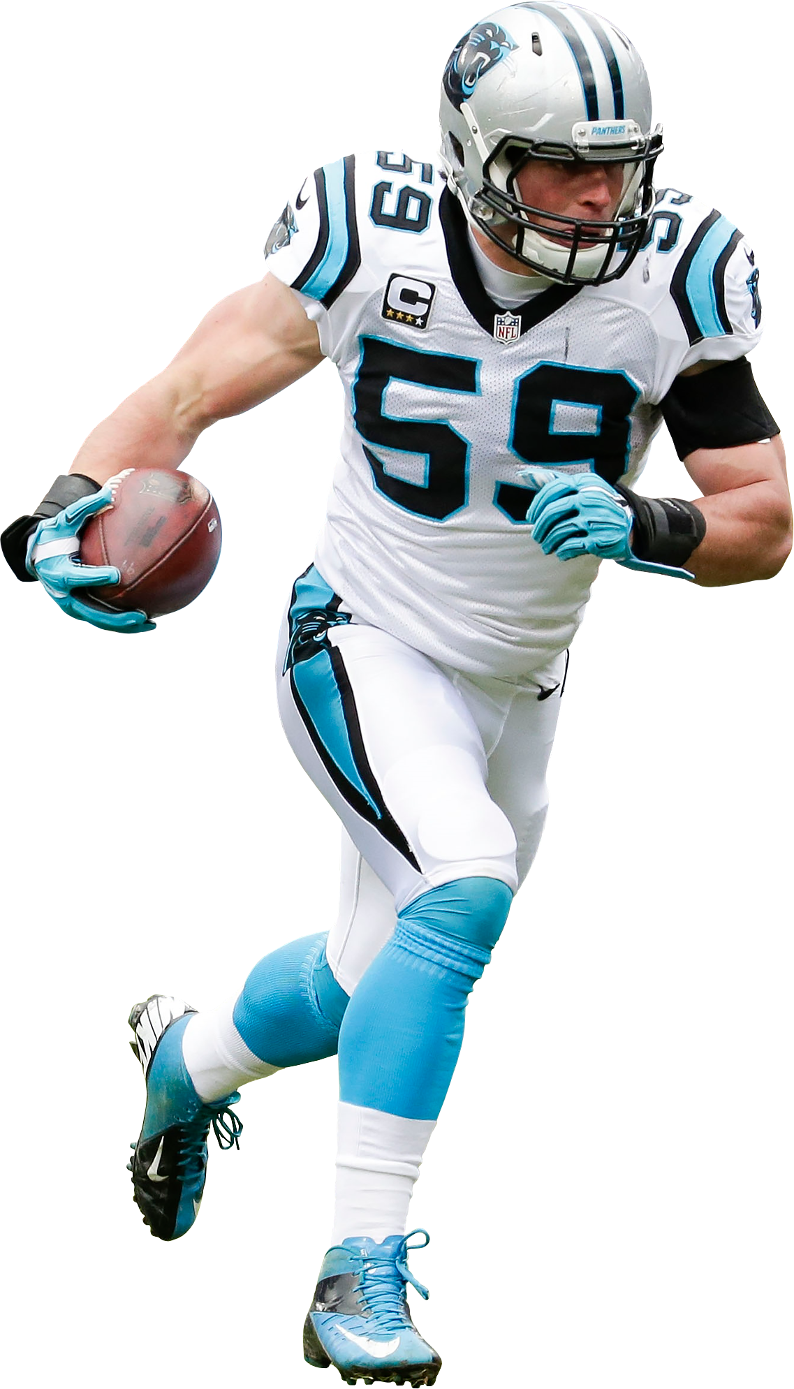Topazed Luke Kuechly From Google - Luke Kuechly Transparent Background (1137x1989), Png Download