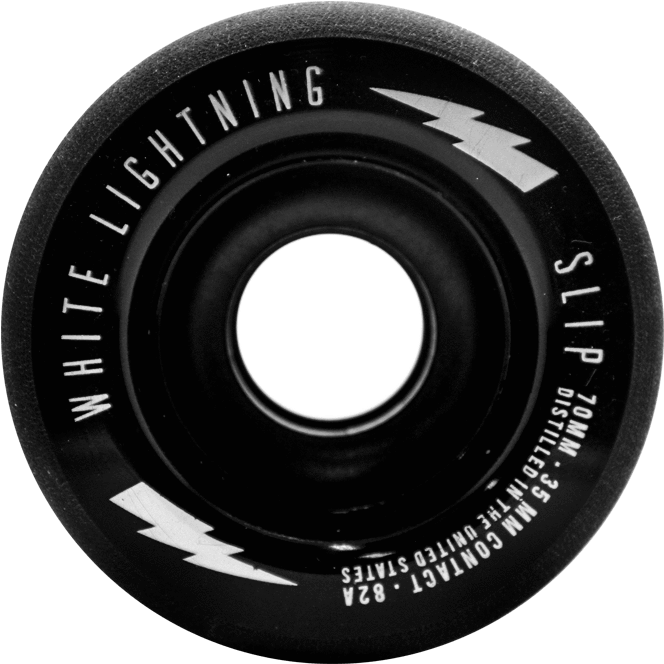 White Lightning 70mm Center-set Slip Wheel Set - Drum Brake (918x900), Png Download