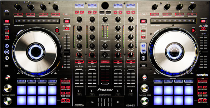 Best Dj Mixer For Sale - Pioneer Ddj-sx - Dj Controller - 4-channel (700x393), Png Download