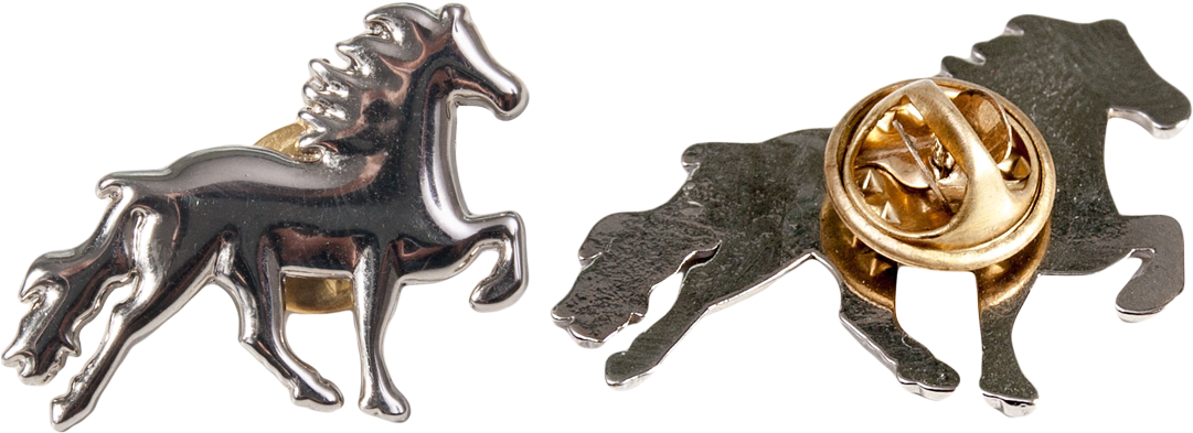 Icelandic Horse Clothes Pin - Pin Clothes (1200x400), Png Download