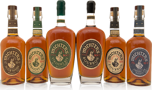 Michter's Sour Mash - Michter's Sour Mash Whiskey Small Batch Us1 (518x308), Png Download