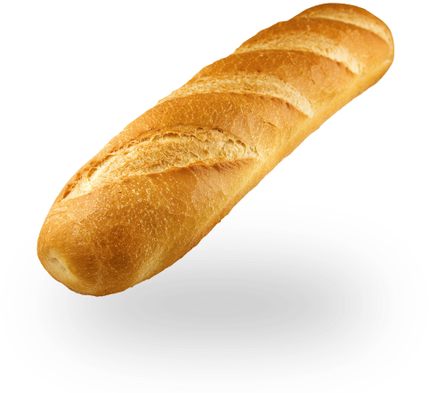 White Baguette (668x458), Png Download