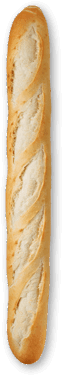 Classic Baguette - Baguette (335x380), Png Download