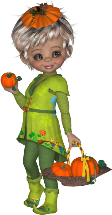 Halloween - Cartoon (484x699), Png Download