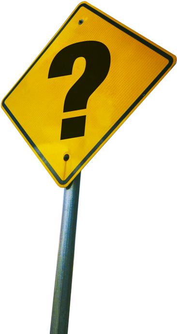Banner For Frequently Asked Questions Image Of A Sign - Traffic Sign (400x691), Png Download