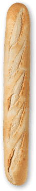 Parisian Bread - Baguette (335x380), Png Download
