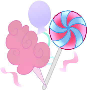 Lollipop Clipart Cutie Mark - My Little Pony Cutie Mark Party (640x480), Png Download